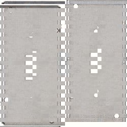 Square Surface Electrical Box Cover: Steel